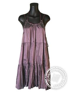 Heidi - Comfortable Icelandic Design Raw Silk Dress 4