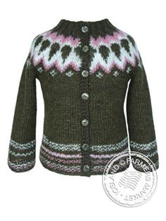 Litla-Fljót - Icelandic Wool Sweater for children 1